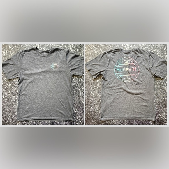Hurley Everyday Washed Beach Surf T-Shirt Size Medium EUC - Picture 1 of 4
